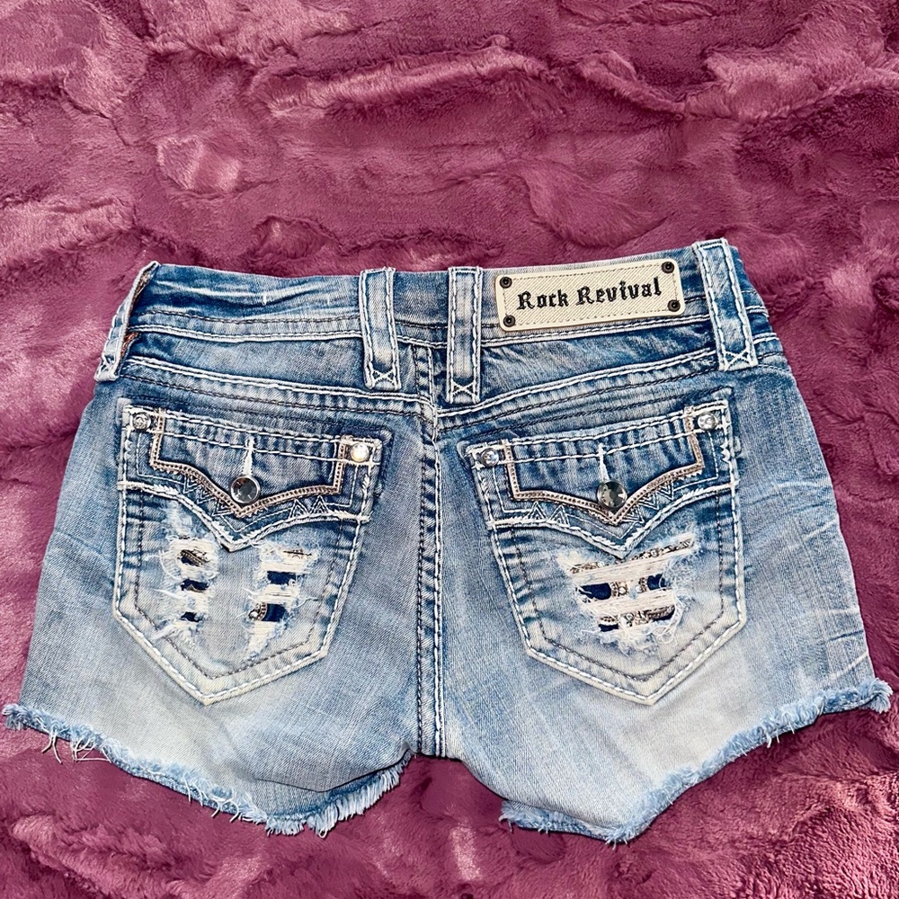 Rock Revival Jean Shorts